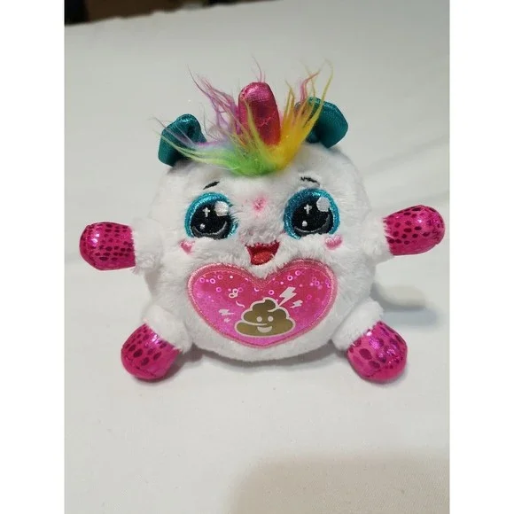 Zuru Toys Rainbocorn Small Unicorn Sparkle Heart Poop Emoji